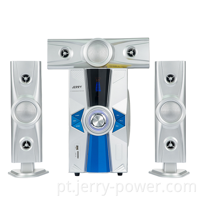 Oferta JERRY 7,1 alto-falantes completos home theater woofer subwoofer de madeira sistema de som 3.1 cinema